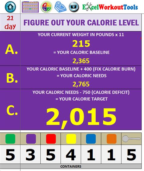 Calorie intake calculator - CallumYeshua