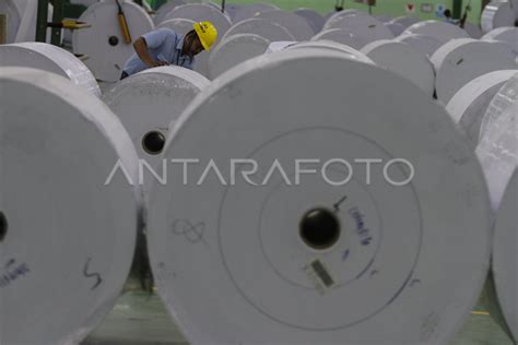 Industri Pulp Dan Kertas Antara Foto