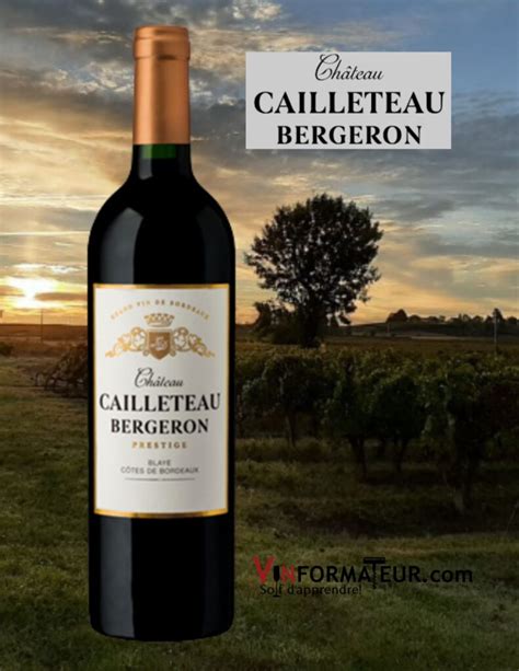 Cuv E Prestige Issue Dun Vignoble Familial Ch Teau Cailleteau