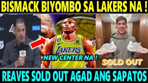 BREAKING BISMACK BIYOMBO Sa LAKERS Na MAPUPUNTA PAPALIT Kay WOOD