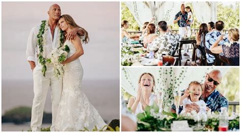 Inside Dwayne Johnson and Lauren Hashian’s Hawaiian wedding ...