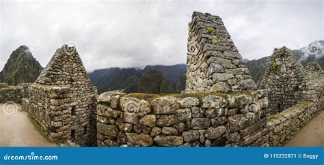 Ruinas De Machu Picchu En Per Imagen De Archivo Imagen De Antiguo