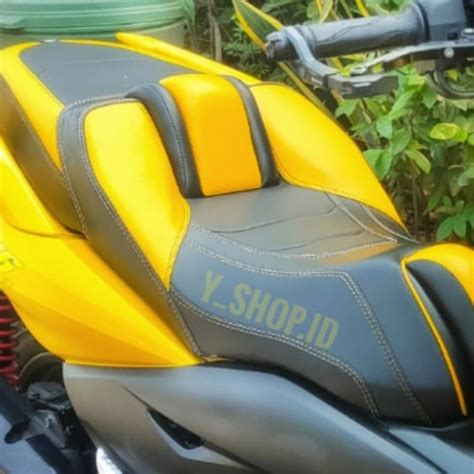 Jual Jok Motor Custom Xmax Model Cobra Kulit Mbtech Ori