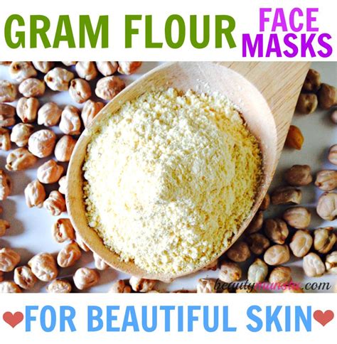 Gram Flour For Beautiful Skin Natural Beauty Diy Face Mask Recipe