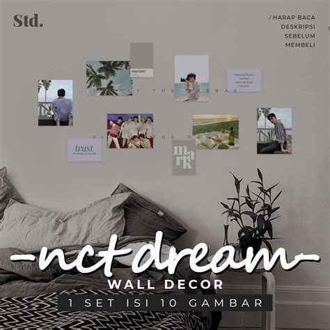 Jual NCT Dream Wall Decor KPOP Poster Aesthetic Minimalist Hiasan