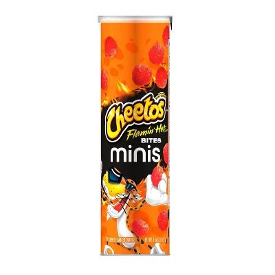 Cheetos Minis Flamin Hot Bites Oz Target