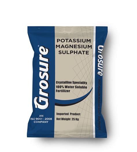 Grosure Kgs Potassium Magnesium Sulphate Fertilizers Powder For