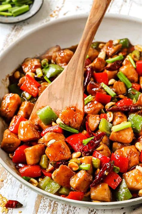 BEST Kung Pao Chicken How To Make With Chilies OR Chili Sauce