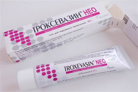 Троксевазин нео гель: инструкция по применению, цена, отзывы, аналоги мази