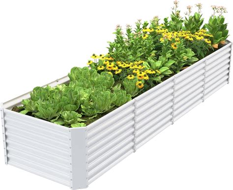 Amazon Frizione Ft L Ft W Ft H Raised Garden Bed Outdoor