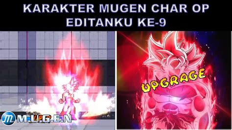 Karakter Op Mugen Editanku Chaos Goku Mui Kaioken Op Update Youtube