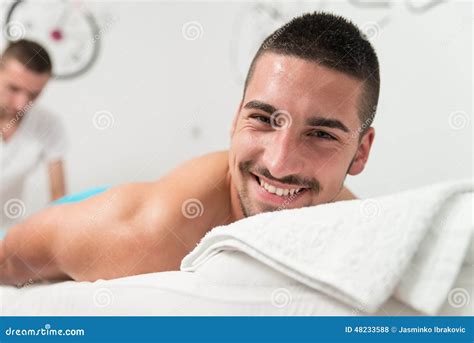 Young Man Relaxed In Spa Stock Photo Image Of Face Caucasian 48233588