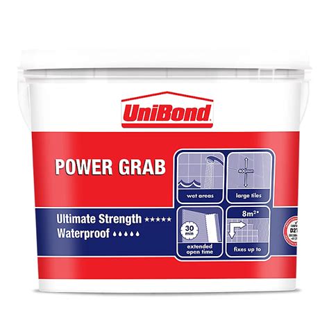 Unibond Ready Mixed Beige Tile Adhesive 13 1kg Diy At Bandq