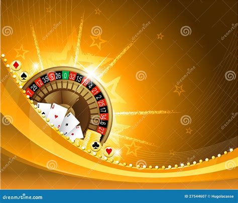 Gambling Background With Casino Elements Royalty Free Stock Photography ...