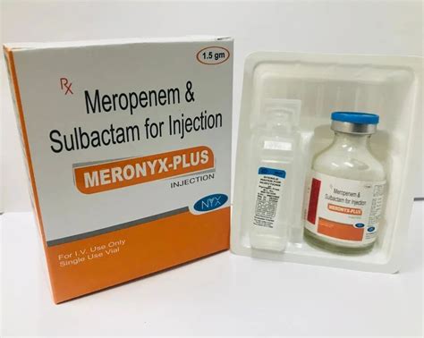 Meropenem Gm Sulbactam Mg Injection Ml At Rs Vial In Nagpur