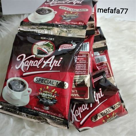 Jual Kopi Kapal Api Special Mix Renceng 10 Sachet Kapal Api Kopi Kapal