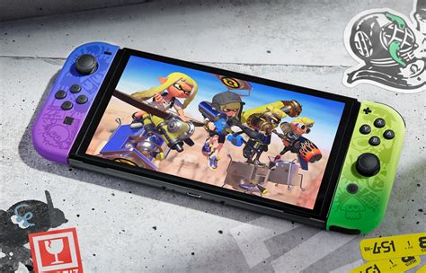 任天堂推出以《斯普拉遁3》為主題的nintendo Switch Oled遊戲主機 Yahoo奇摩時尚美妝