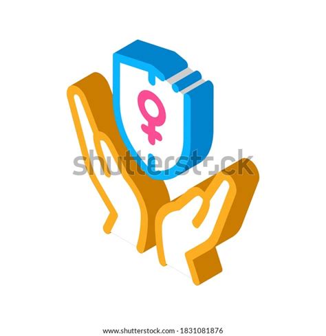 Protection Female Sex Icon Vector Isometric Stock Vector Royalty Free 1831081876 Shutterstock