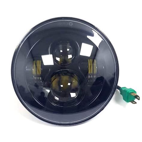 Inch Led Headlight Daymaker Black For Harley Sma Motorcycle Accessories