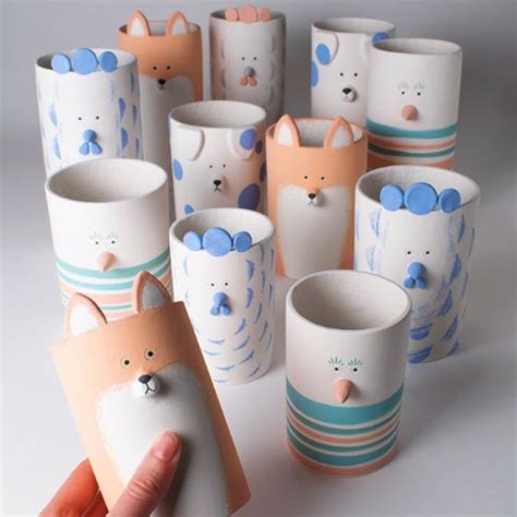 How Adorable Are These Ceramic Cups Which Character Is Your Favorite