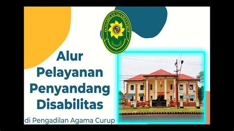 Alur Pelayanan Ptsp Terhadap Penyandang Disabilitas Pengadilan Agama