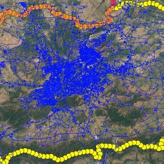 The Gwalior city maps with with the Northern part Gwalior district ...