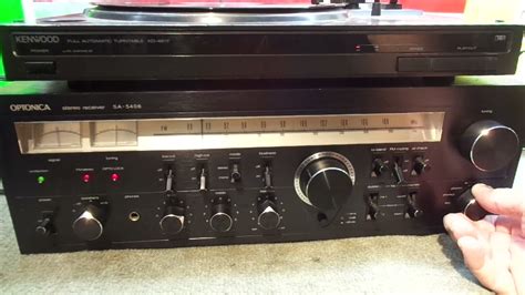 Demo Of Vintage Optonica Sa 5406 Stereo Receiver For Sale Youtube