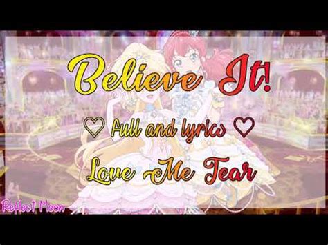 Aikatsu Friends Believe It Full Ver Lyrics YouTube