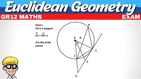 Grade 12 Euclidean Geometry Exam question # 1 - YouTube