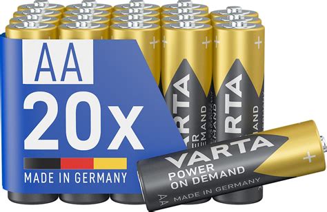 VARTA Batterien AAA 10 Stück Longlife Power Alkaline 1 5V ideal