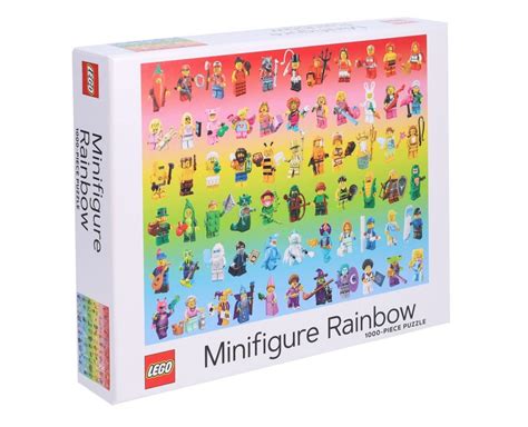 Minifigure Rainbow 1,000-Piece Puzzle 5007643 | Minifigures | Buy ...