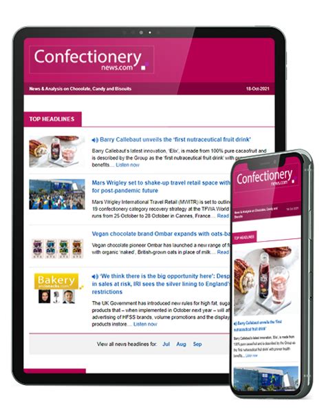 Whitelist Confectionerynews Newsletters