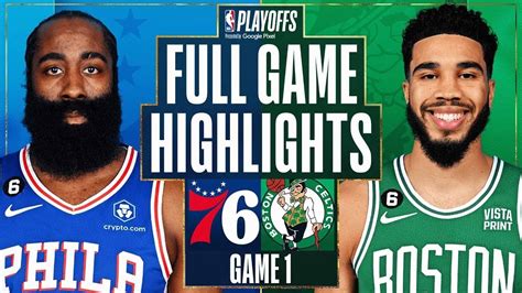 Philadelphia 76ers Vs Boston Celtics Full Game 1 Highlights May 1