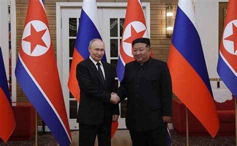 Putin e Kim Jong Un assinam acordo de ajuda mútua em caso de invasões