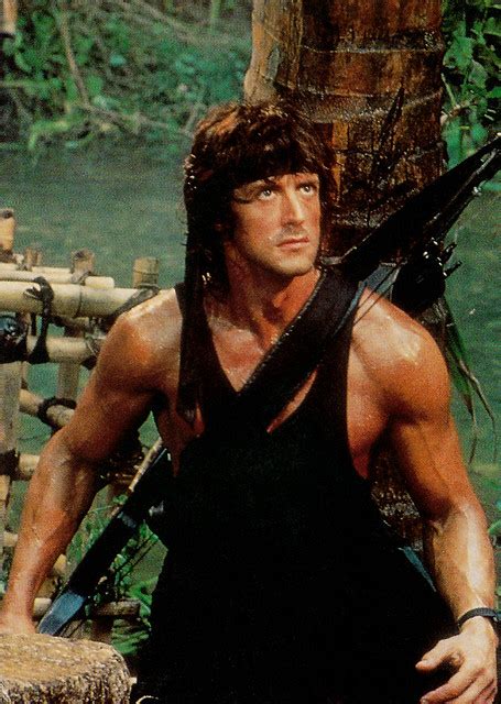 Sylvester Stallone In Rambo First Blood Part Ii 1985 A Photo On