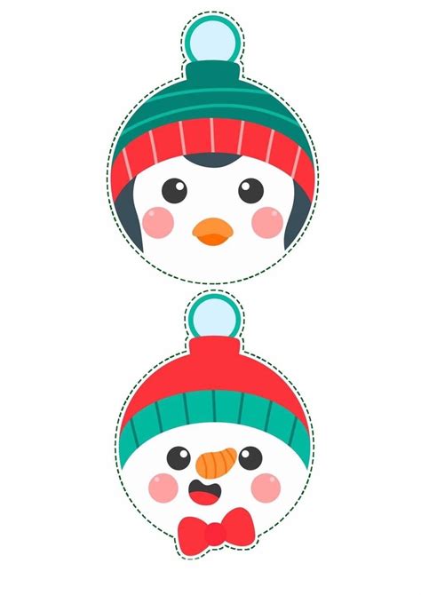 Printable Christmas Decorations Cut Out Templates Artofit