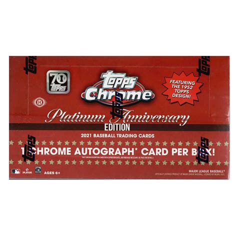 Mlb Topps Chrome Platinum Anniversary