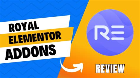 Royal Elementor Addons REVIEW Elementor PRO Gratis YouTube