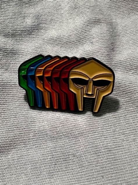 Mf Doom Multi Mask Pin B Side Clothing