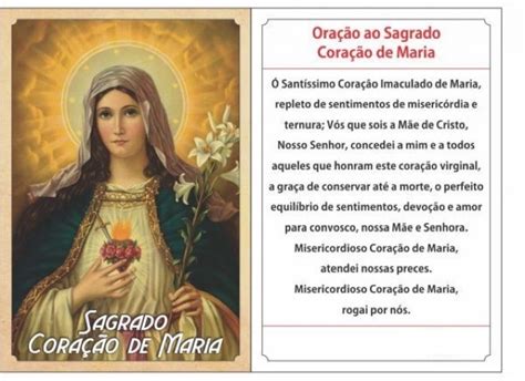 Sagrado CoraÇÃo De Maria História Significado Oração Dia