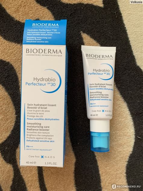 Увлажняющий крем для лица Bioderma Hydrabio Perfecteur SPF 30 40мл ...