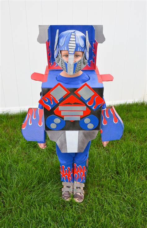 Diy Transformer Costume Template Optimus Prime