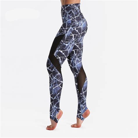 Fitness workout leggings - Storm mesh - Squat proof - High waist - XS ...