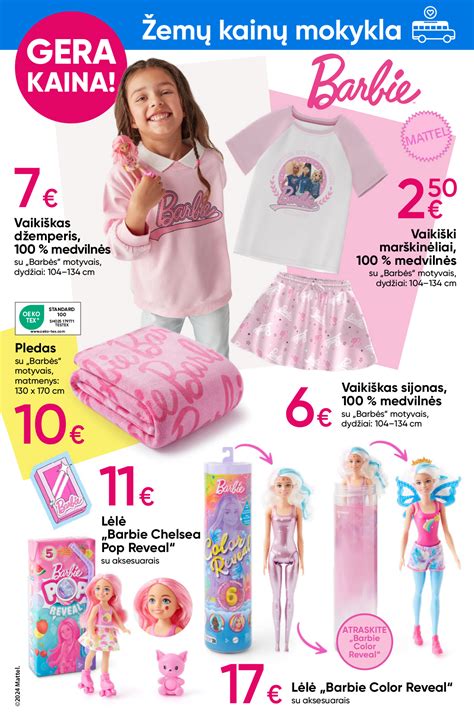 Barbie Hot Wheels Pepco Lietuva