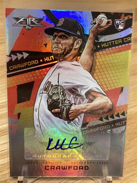 Yahoo オークション Kutter Crawford 2022 Topps Fire Autographs RC