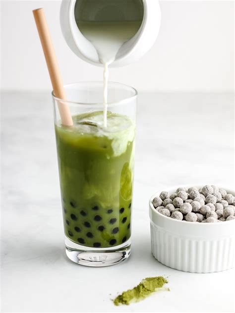 Matcha Bubble Tea An Energizing Boba Milk Tea Living Fresh Daily