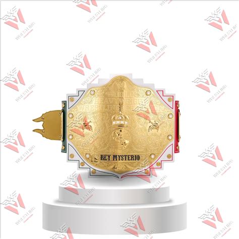 Rey Mysterio Signature Series Championship Replica Title Belt