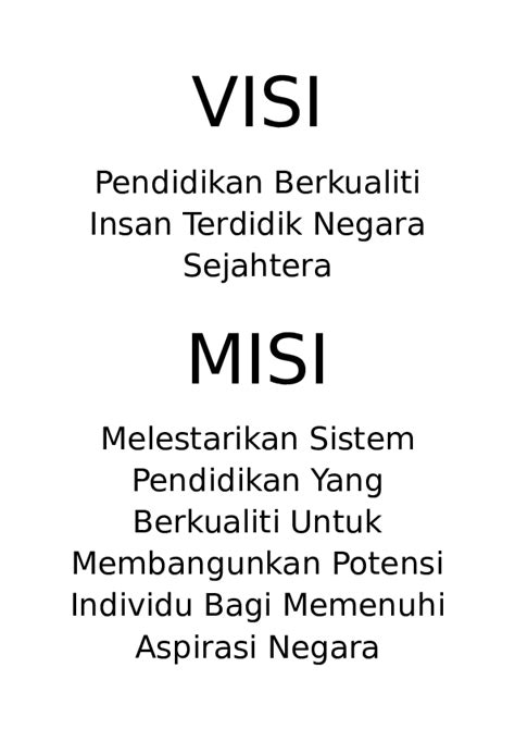 Doc Visi Dan Misi Kpm