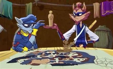 Sly Cooper And Rioichi Video Game Characters