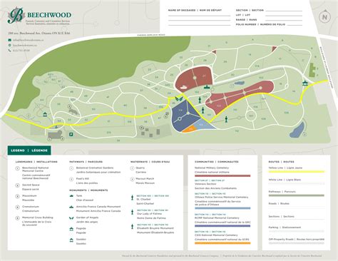 Staff members explain how the Beechwood cemetery is managed 16